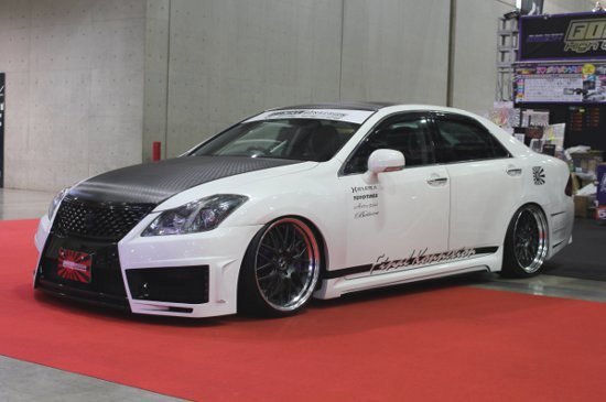 Aero Final Konnexion F-05 Series para Toyota Crown Athlete GRS200 restyling miniatura 2