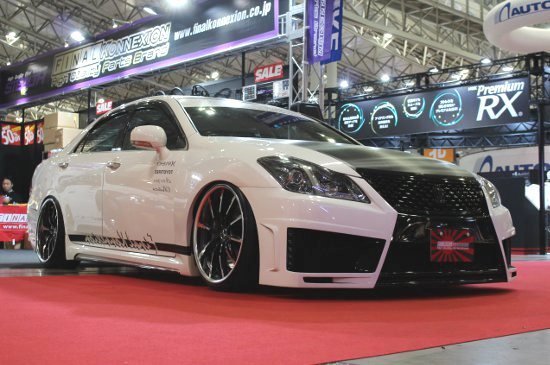 Aero Final Konnexion F-05 Series para Toyota Crown Athlete GRS200 restyling miniatura 3