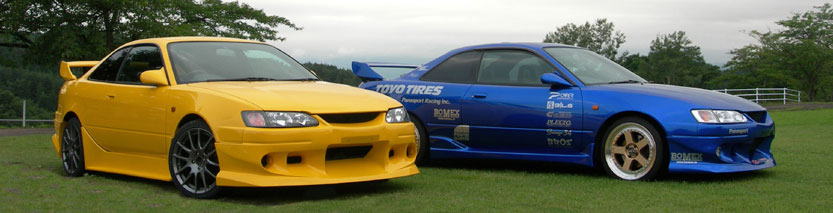 Aero BOMEX para Toyota Corolla Levin AE110-AE111 Kouki