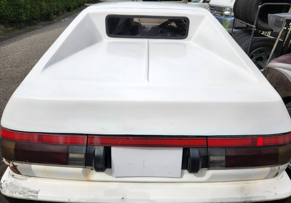 Portón trasero inverted Hatch Aileron Ground Effect para Toyota AE86 miniatura 2