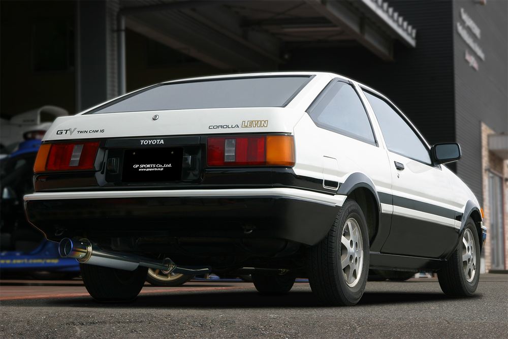 Escape GP Sports EXAS EVO Tune para Toyota Corolla Levin AE86