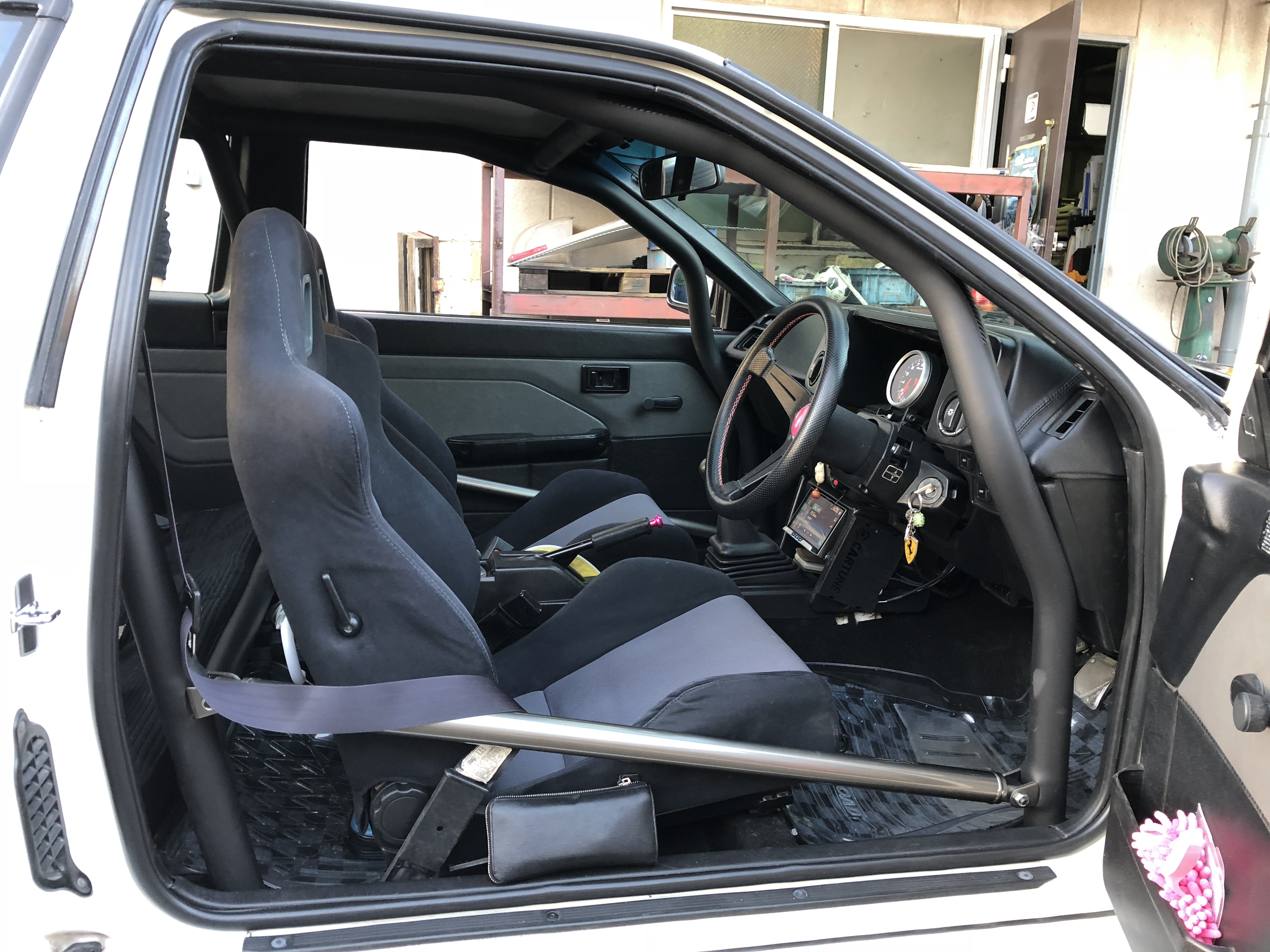 Jaula antivuelco Saito Rollcage - Corolla  AE86 miniatura 1
