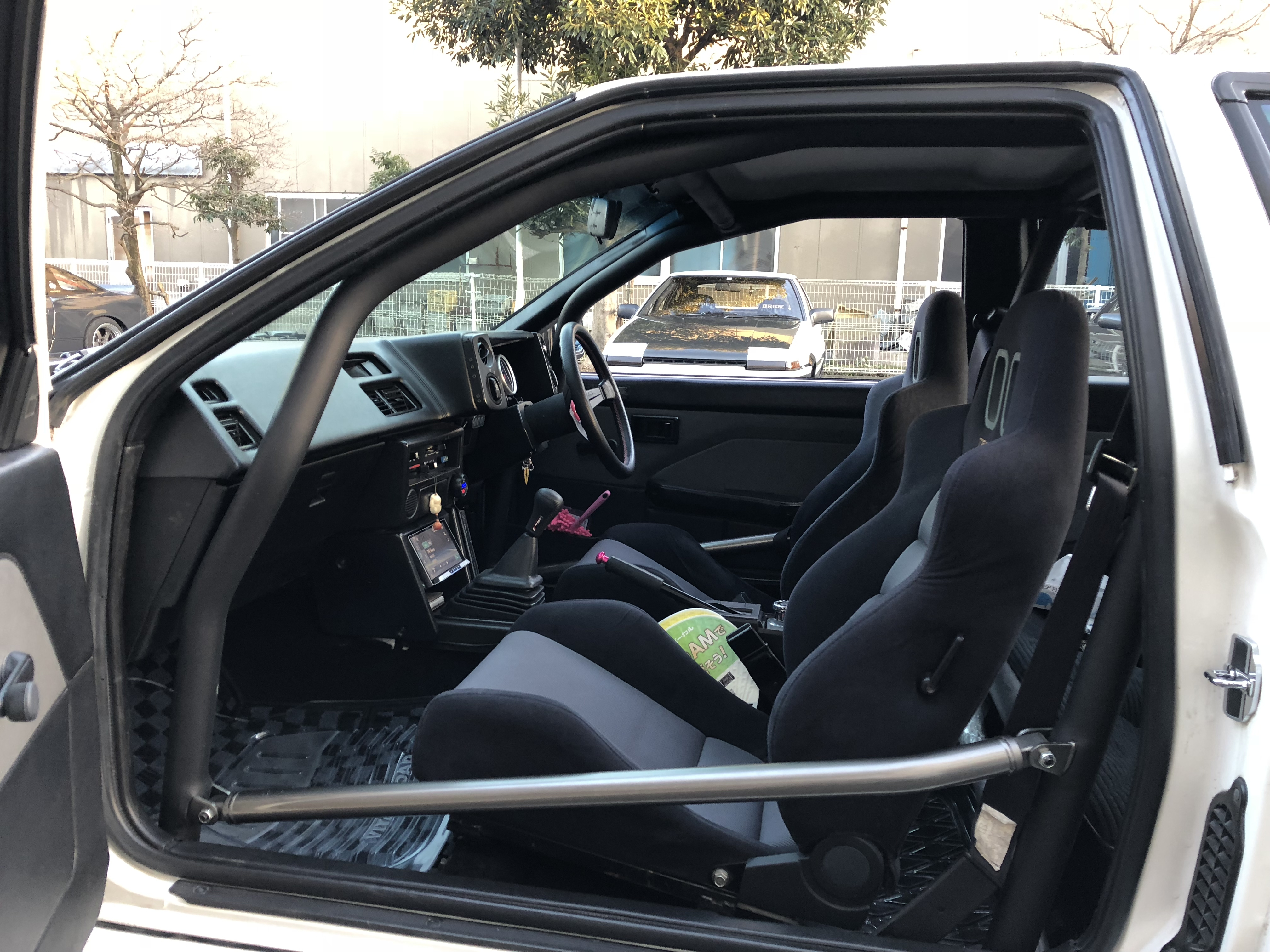 Jaula antivuelco Saito Rollcage - Corolla  AE86 miniatura 2