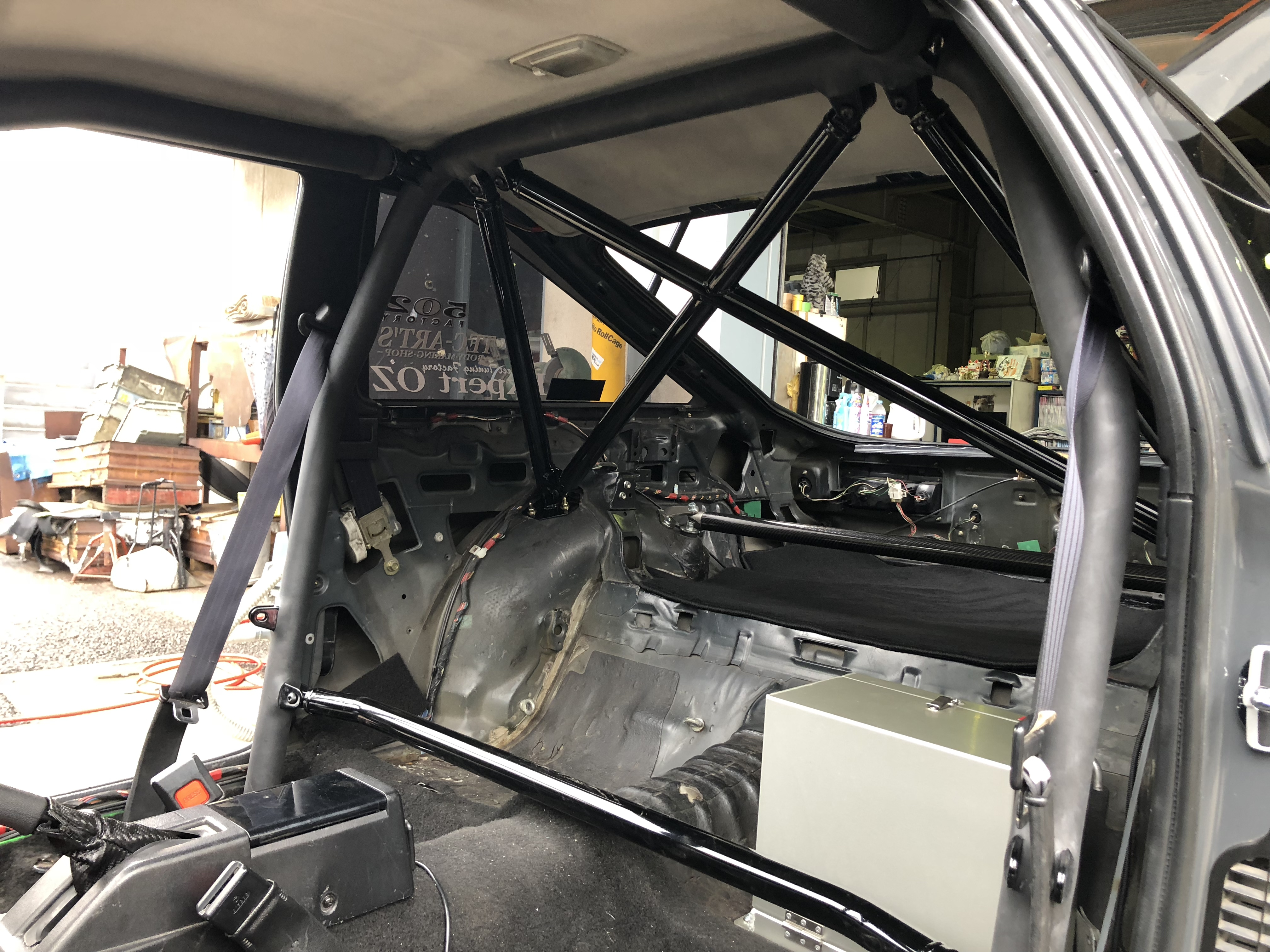 Jaula antivuelco Saito Rollcage - Corolla  AE86 miniatura 7