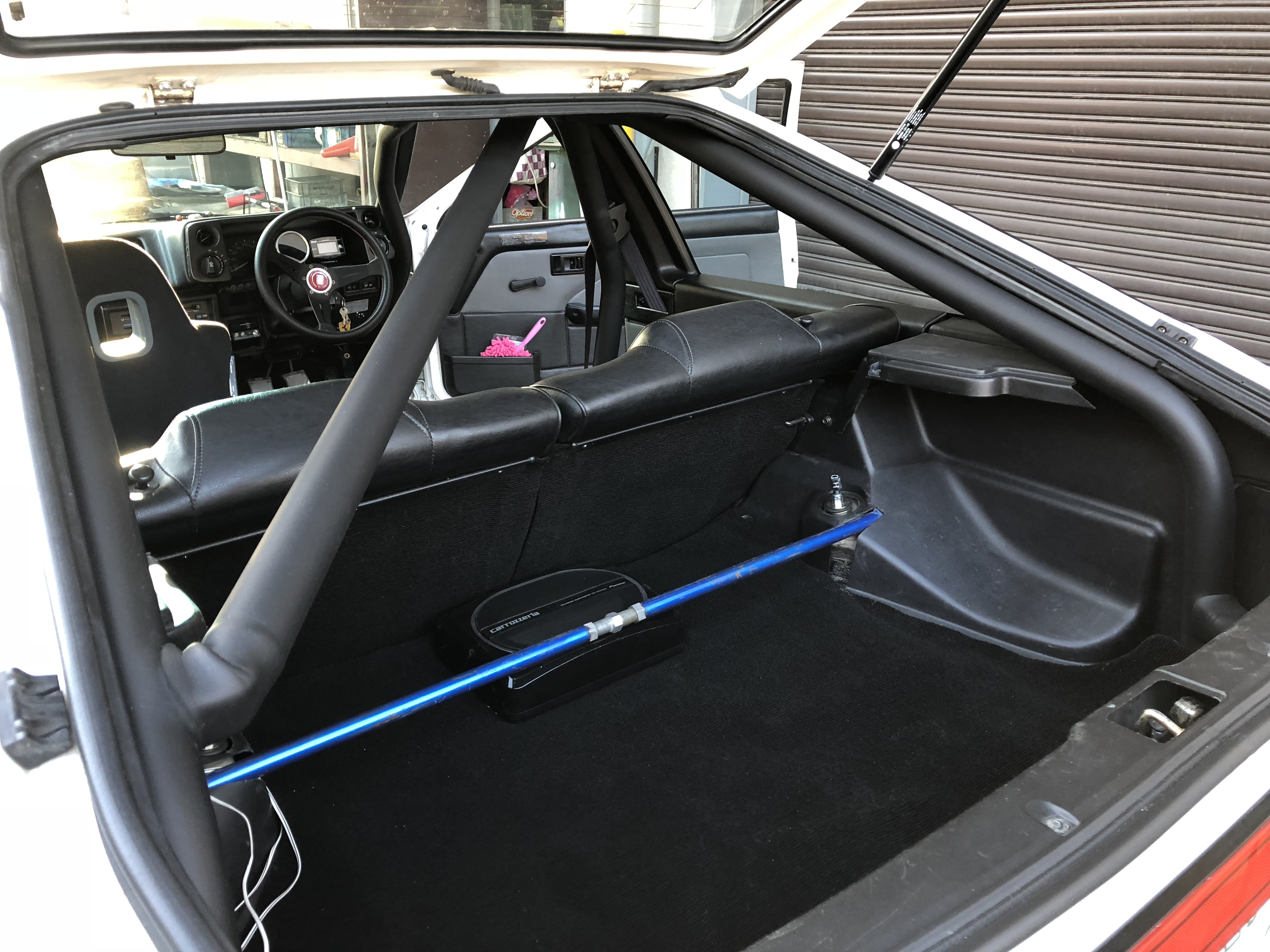 Jaula antivuelco Saito Rollcage - Corolla  AE86 miniatura 9