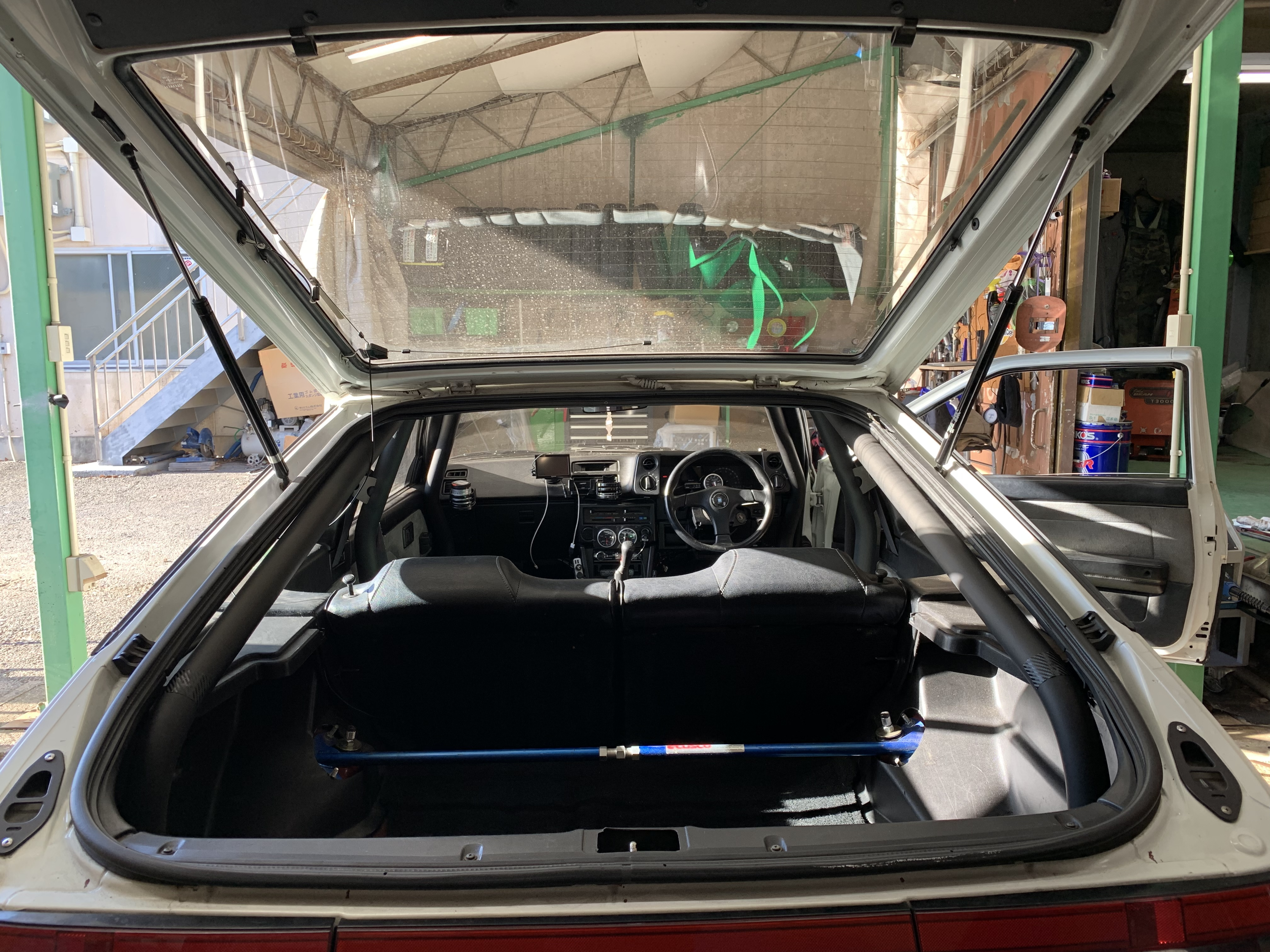 Jaula antivuelco Saito Rollcage - Corolla  AE86 miniatura 10