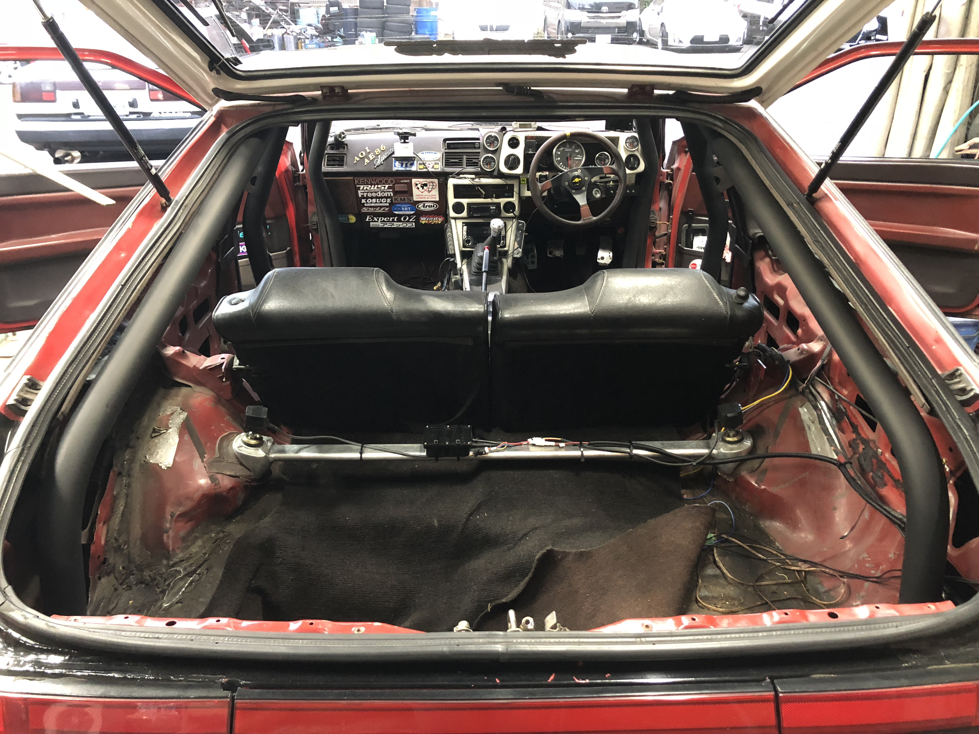 Jaula antivuelco Saito Rollcage - Corolla  AE86 miniatura 11