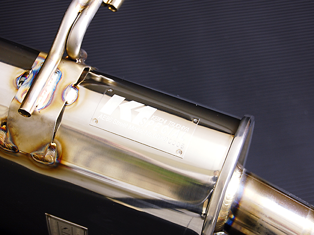 TEC-ART'S Street Premium Muffler para Toyota Sprinter Trueno AE86 miniatura 3