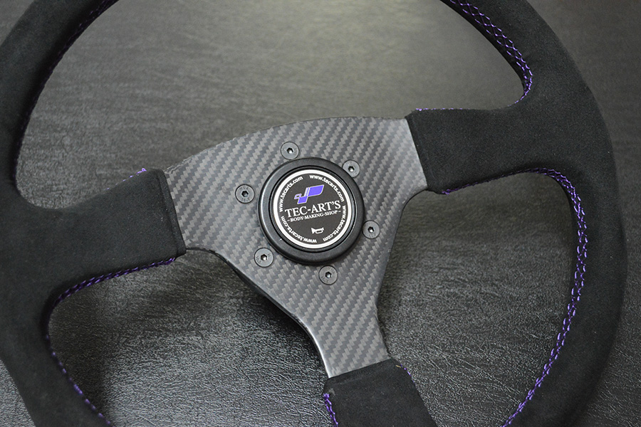 TEC-ART'S Horn Button para Toyota Sprinter Trueno AE86 miniatura 1