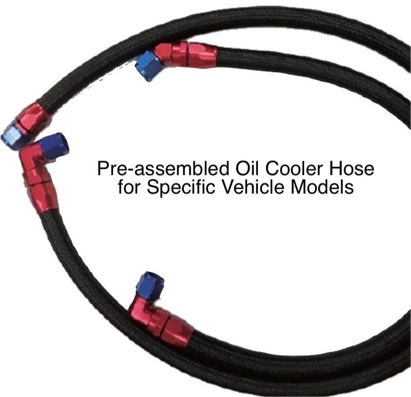 Replacement Hose Assemblies for Side Tank Oil Cooler Kits para Toyota Corolla Levin AE86