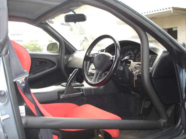 Jaula antivuelco Saito Rollcage - T-Bar para MR2 SW20 miniatura 1