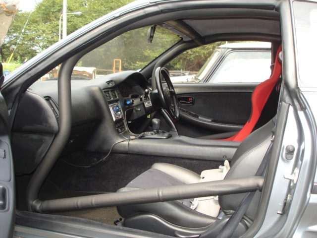 Jaula antivuelco Saito Rollcage - T-Bar para MR2 SW20 miniatura 2