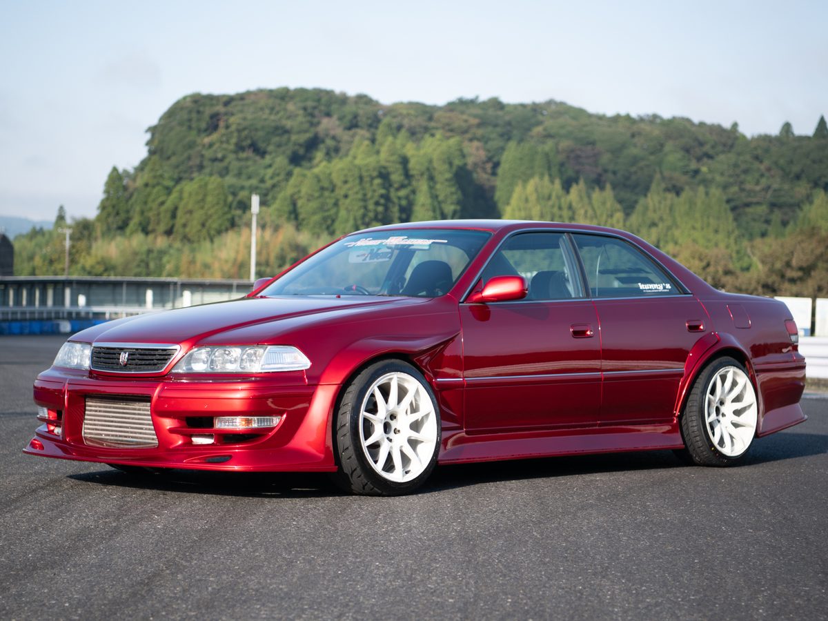 Conjunto frontal Kunny'z D1 Spec para Toyota Mark II JZX100 miniatura 2