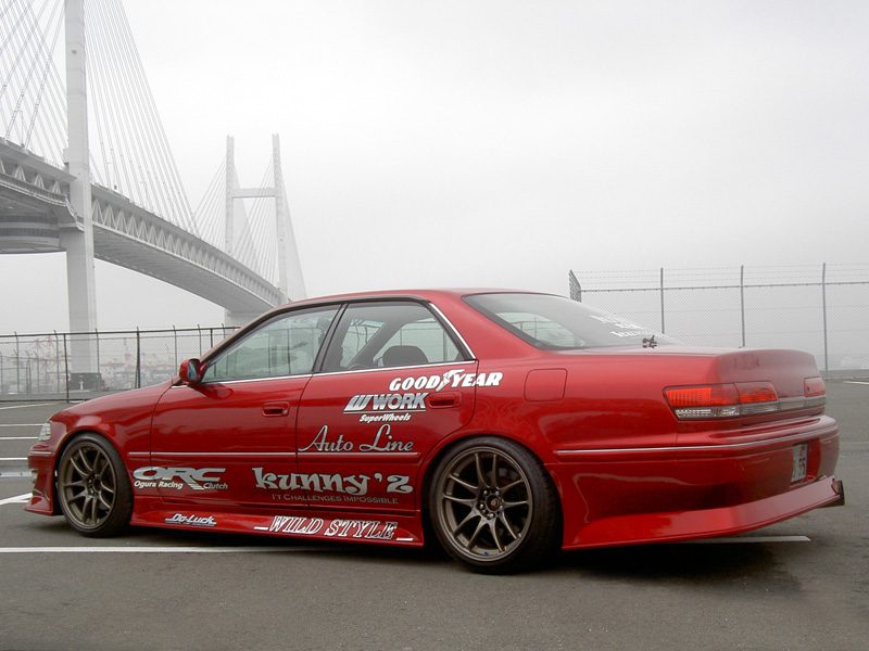 Kit aerodinámico Kunny'z para Toyota Mark II JZX100 miniatura 2