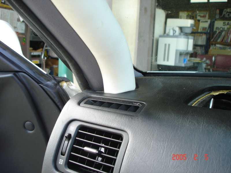 Jaula antivuelco Saito Rollcage - Dash Through para Mark II JZX100 miniatura 2