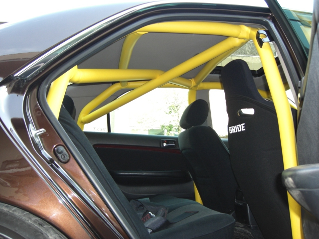 Jaula antivuelco Saito Rollcage - Sunroof para Mark II JZX110 miniatura 4