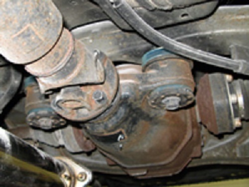 URAS Casquillos del subchasis del diferencial para Toyota miniatura 2