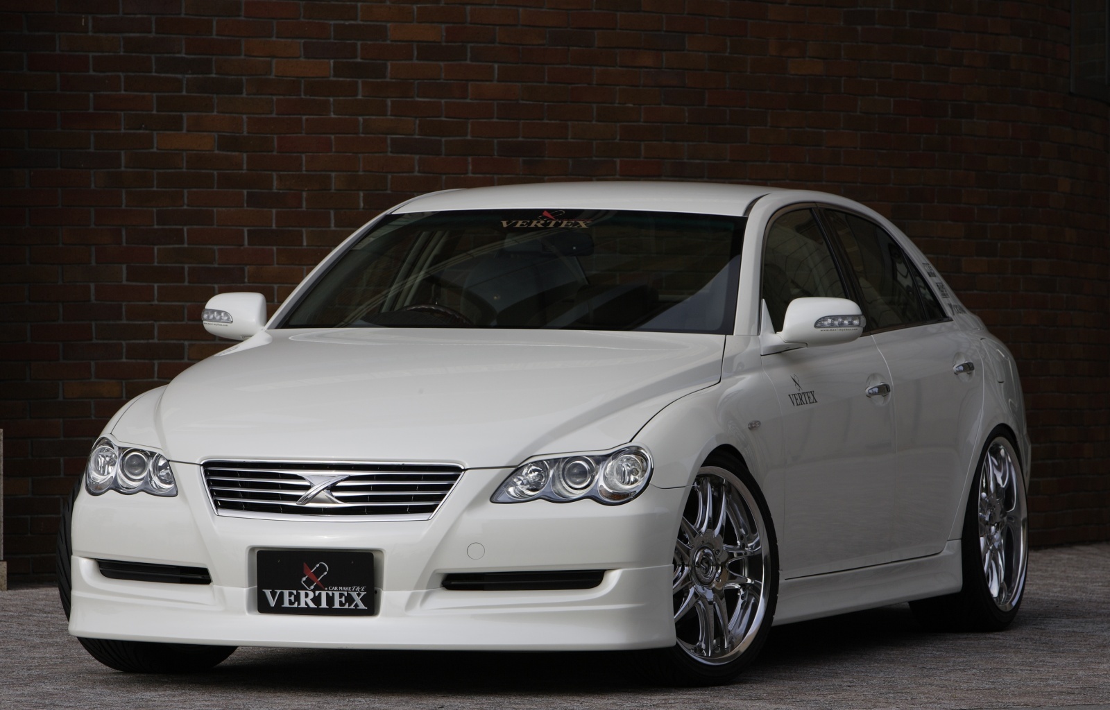 Lip Kit Vertex para Toyota Mark X GRX120/121 Zenki