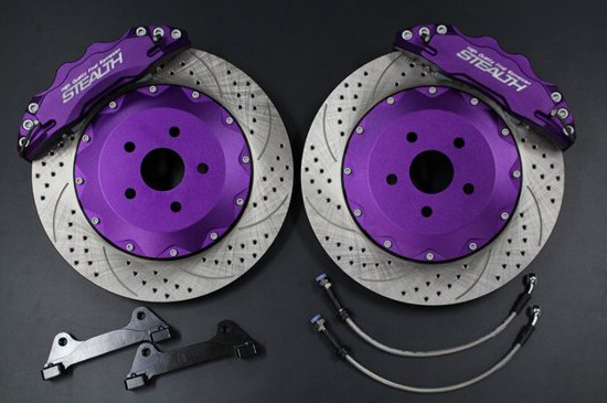 Kit de Frenada Delantera Final Konnexion para Toyota Mark X GRX120 PCD 5x114.3 (2005-2009)