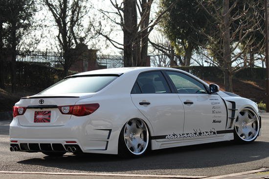 Aero Final Konnexion F-05X Series para Toyota Mark X GRX130 pre-restyling miniatura 13