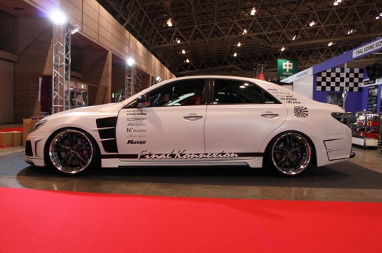 Aero Final Konnexion F-05X Series para Toyota Mark X GRX130 restyling intermedio, 08/2012–10/2016 miniatura 8