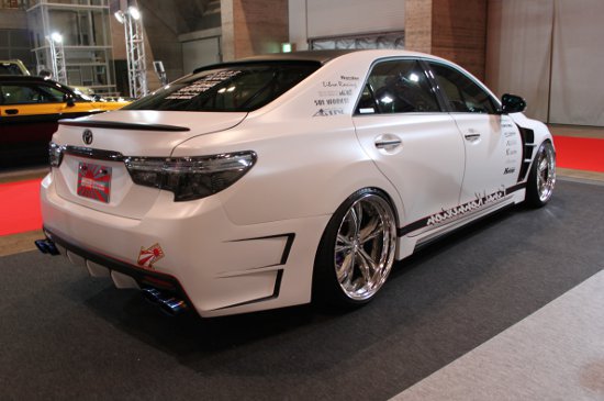 Aero Final Konnexion F-05X Series para Toyota Mark X GRX130 restyling intermedio, 08/2012–10/2016 miniatura 10