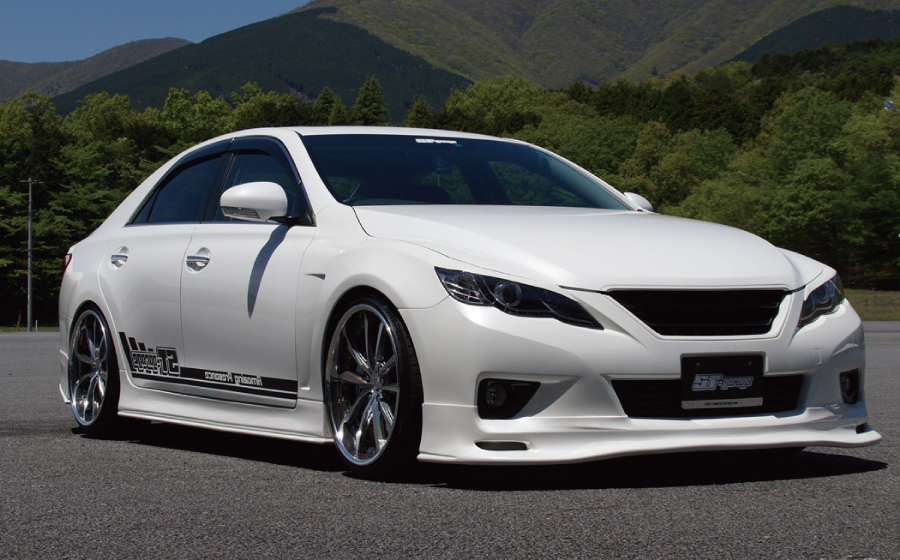 Kit Aero ST Garage AXCENT para Toyota Mark X GRX130 Zenki miniatura 1