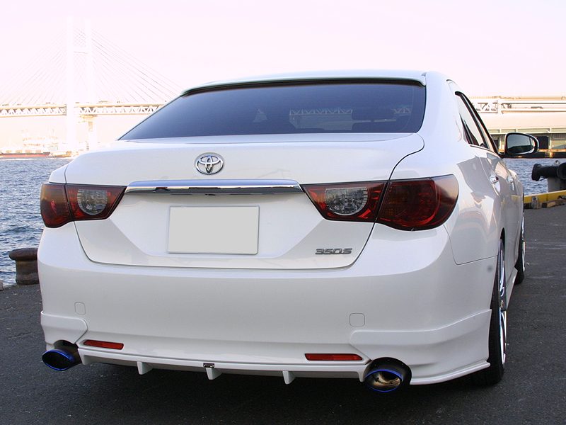 Kit aerodinámico Kunny'z para Toyota Mark X GRX130 miniatura 18