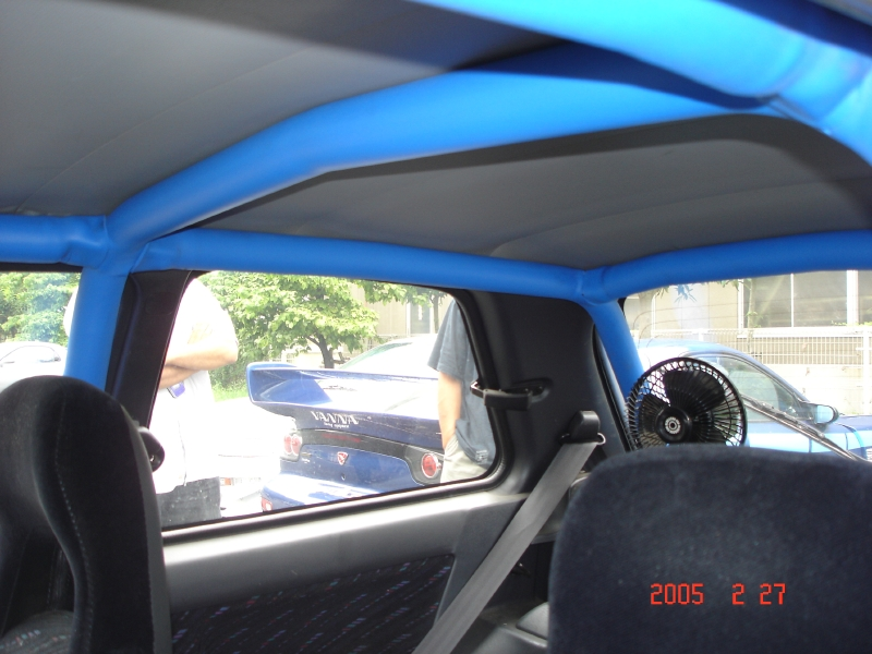 Jaula antivuelco Saito Rollcage - Trunk Through para Starlet EP82 miniatura 6
