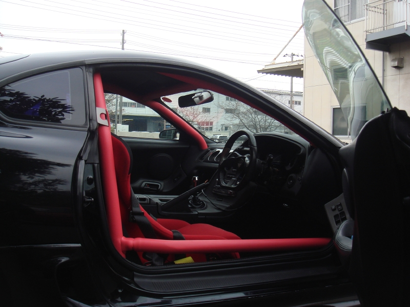Jaula antivuelco Saito Rollcage - Dash Through para Supra JZA80 miniatura 8