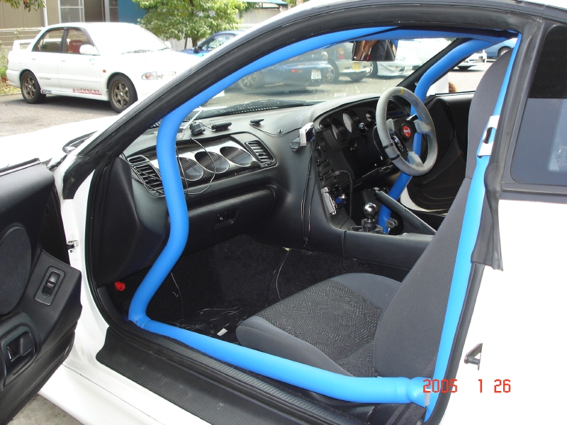 Jaula antivuelco Saito Rollcage - Trunk Through para Supra JZA80 miniatura 2
