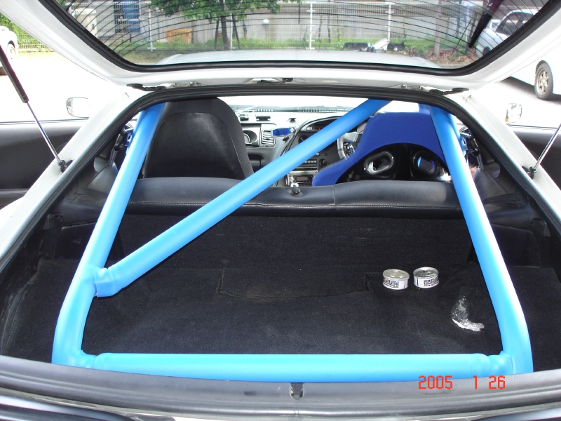 Jaula antivuelco Saito Rollcage - Trunk Through para Supra JZA80 miniatura 6
