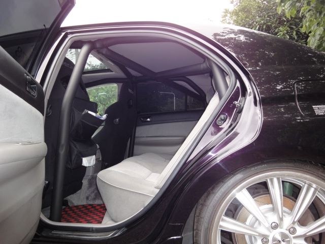Jaula antivuelco Saito Rollcage - Sunroof para Verossa JZX110 miniatura 4