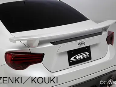 Spoiler trasero Type II C-West para Toyota GT86 ZN6