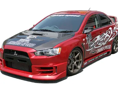 ChargeSpeed Aero Half Type para Mitsubishi Lancer Evolution X CZ4A
