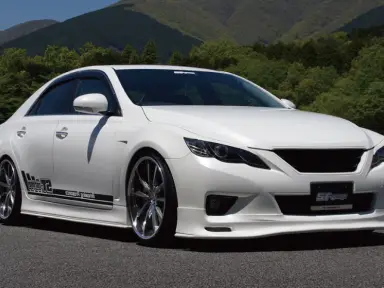 Kit Aero ST Garage AXCENT para Toyota Mark X GRX130 Zenki