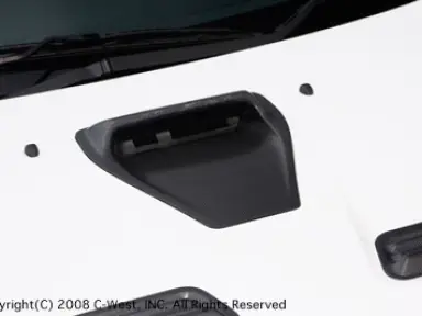 Conductos de capó C-West para Mitsubishi Lancer Evolution X CZ4A