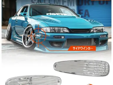 Intermitentes laterales 78Works para Nissan Silvia S14 Zenki