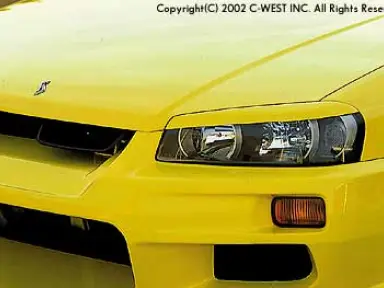 Pestañas de faros C-West para Nissan Skyline ER34 Coupe 2 puertas