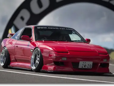 Kit aerodinámico Spirit Rei MIYABI para Nissan 180SX RPS13