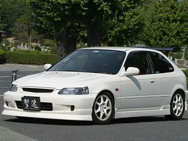 Línea aero ChargeSpeed para Civic EK Kouki