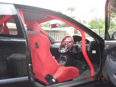 Jaula antivuelco Saito Rollcage - Trunk Through para Civic EG6