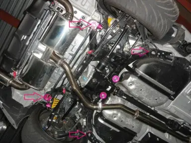 Rigid Collars de subchasis trasero R Magic para Toyota 86 / Subaru BRZ