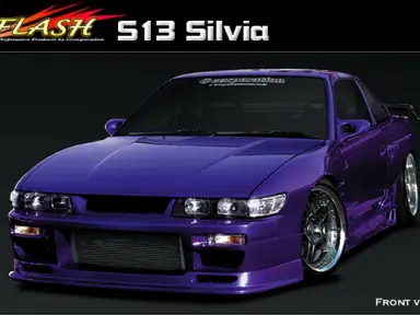 Kit aero G-Corporation para S13 Silvia