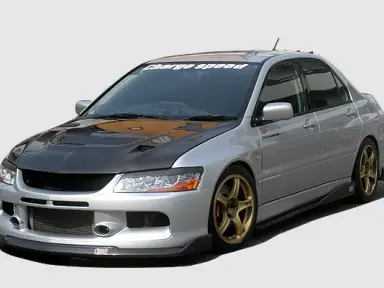 ChargeSpeed Aero Bottom Line para Mitsubishi Lancer Evolution IX CT9A EVO IX