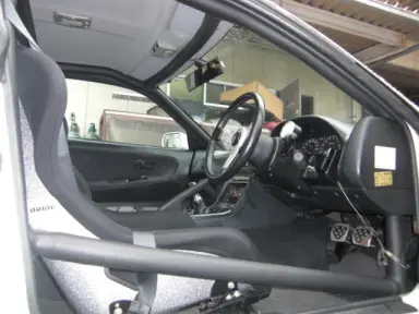 Jaula antivuelco Saito Rollcage - Dash Through para Silvia S13