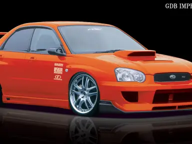 Bodykit Msports ST Ver para GDB Impreza C/D/E