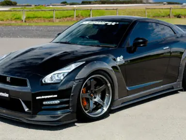 ChargeSpeed Aero Bottom Line 2011-2016 para GT-R R35