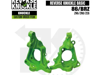 Manguetas BOOSTAR Reverse Knuckle BASIC para Toyota 86 ZN6