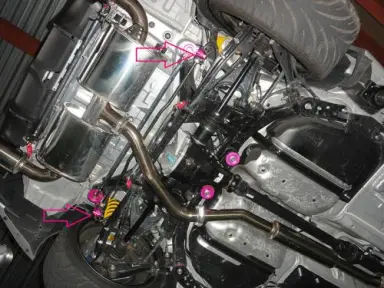 Soportes de estabilizadora trasera R Magic para Toyota 86 / Subaru BRZ